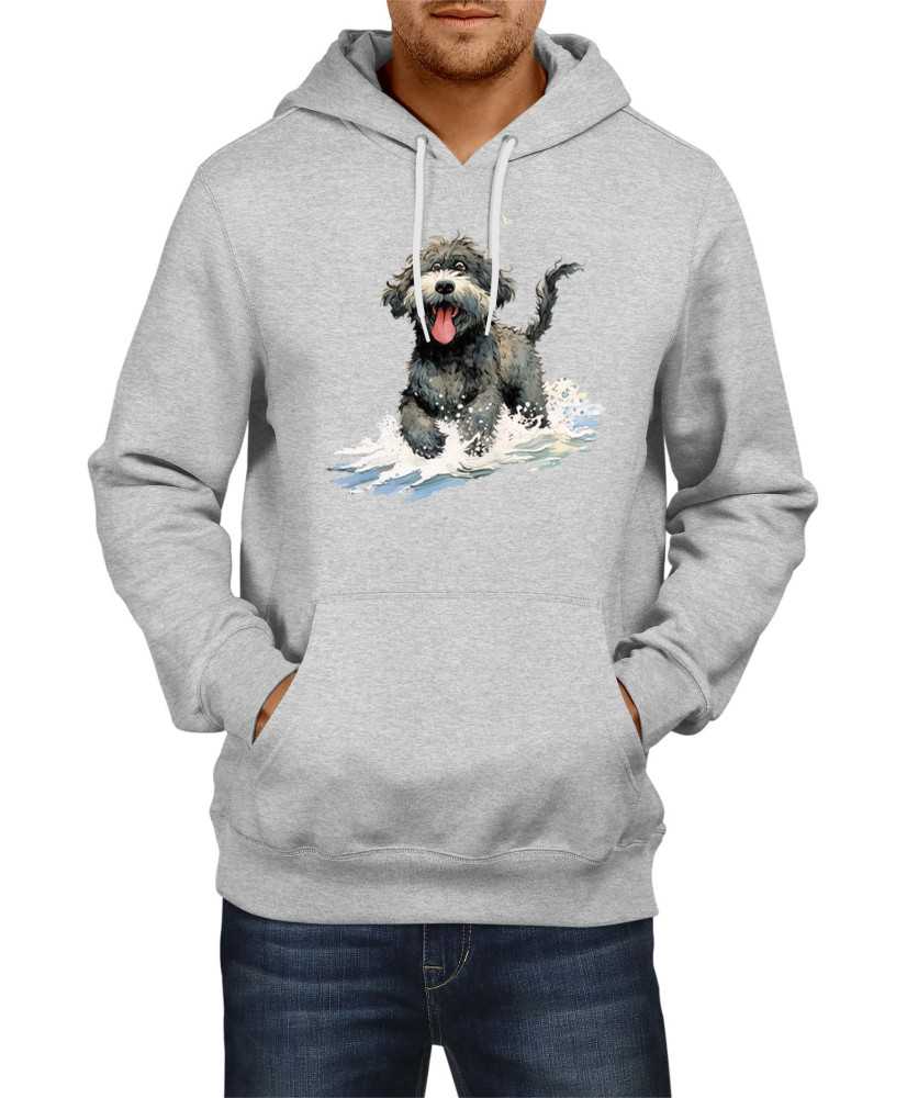 Мъжки Суитчър Funny Dogs Breeds Portugese Water Dog