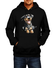 Мъжки Суитчър Funny Dogs Breeds Rottweiler