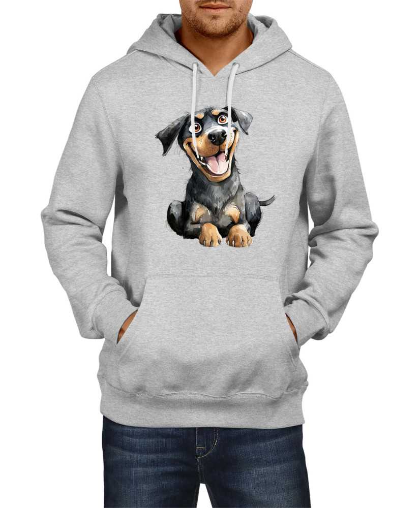 Мъжки Суитчър Funny Dogs Breeds Rottweiler
