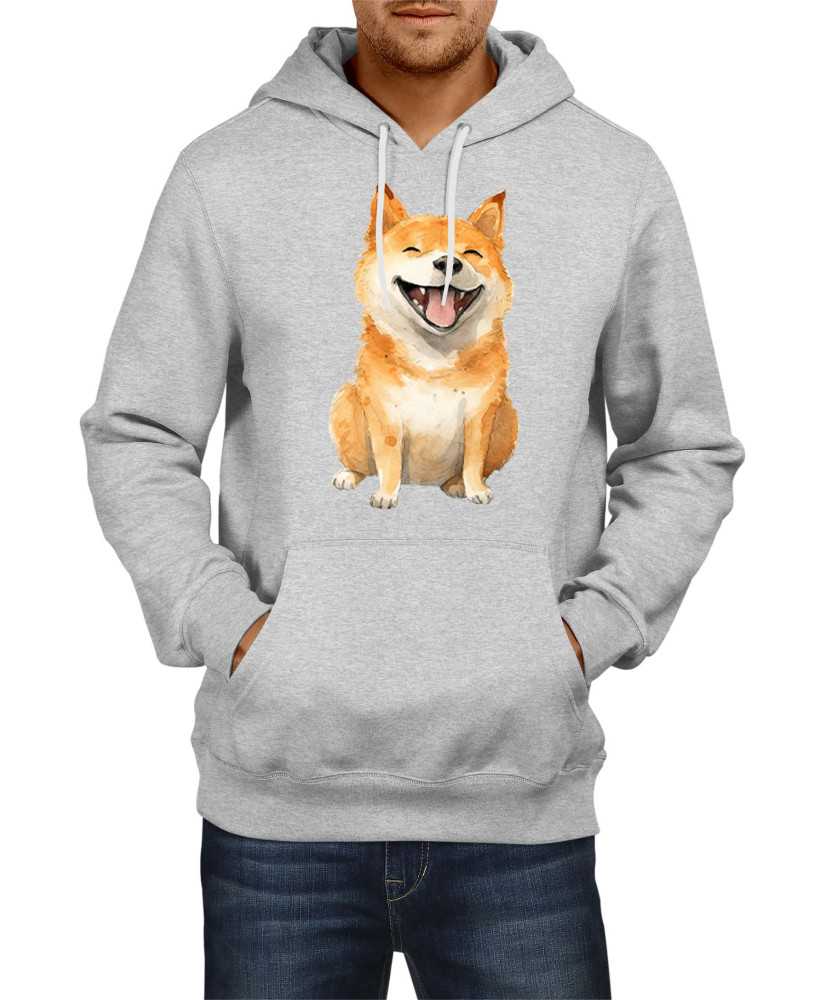 Мъжки Суитчър Funny Dogs Breeds Shiba Inu