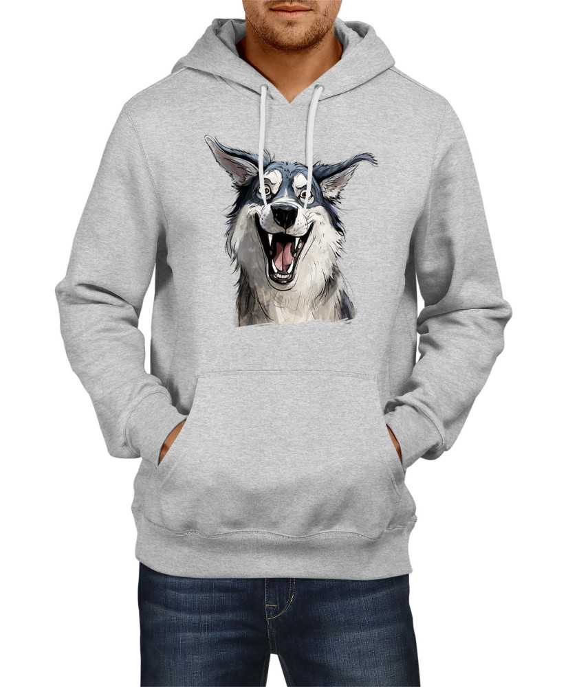 Мъжки Суитчър Funny Dogs Breeds Siberian Husky