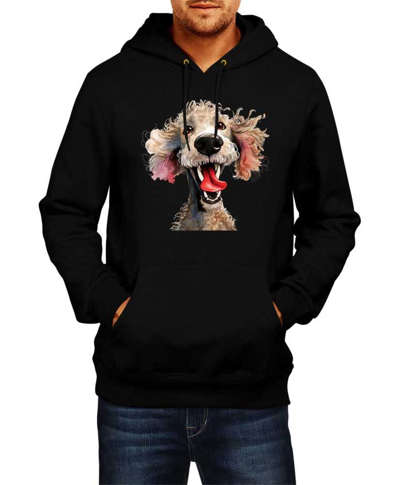 Мъжки Суитчър Funny Dogs Breeds Standard Poodle 01