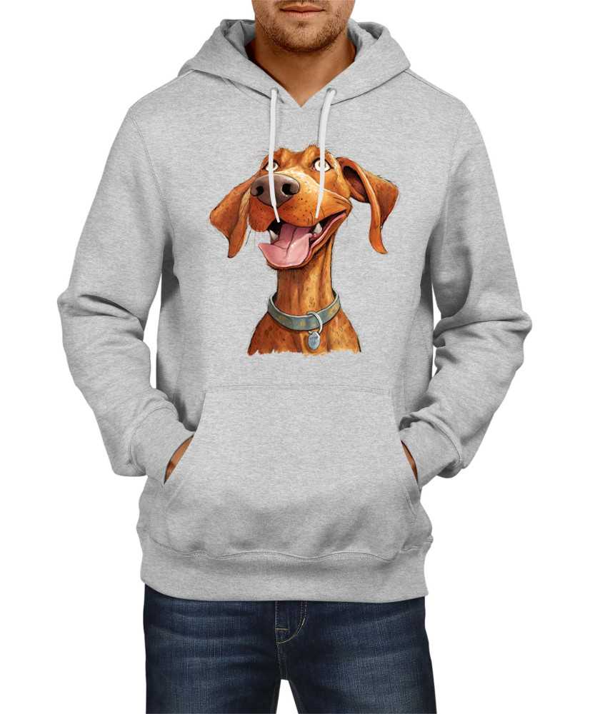 Мъжки Суитчър Funny Dogs Breeds Vizsla