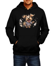 Мъжки Суитчър Funny Dogs Breeds Yorkshire Terrier