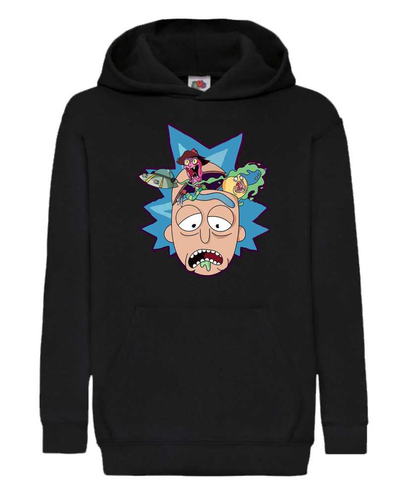 Детски Суитчър Rick And Morty Freddy Krueger Детски Суитчър Rick And Morty Freddy Krueger