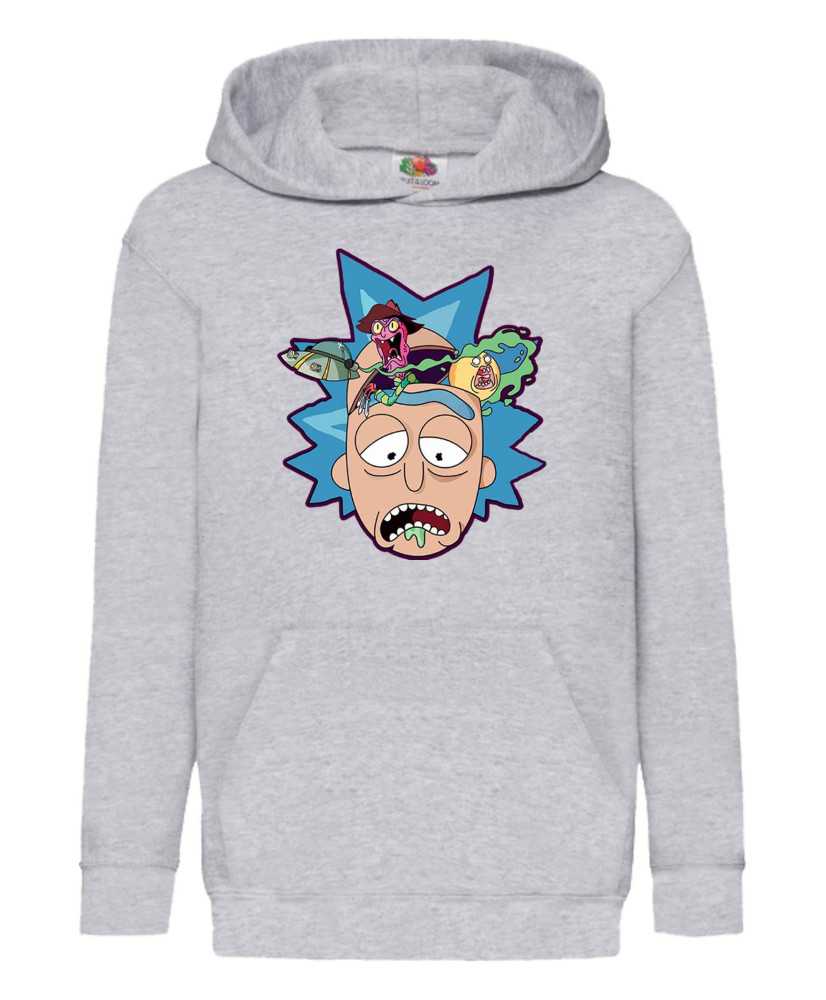 Детски Суитчър Rick And Morty Freddy Krueger Детски Суитчър Rick And Morty Freddy Krueger