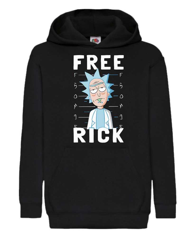 Детски Суитчър Rick And Morty Free Rick Детски Суитчър Rick And Morty Free Rick