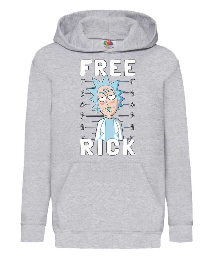 Детски Суитчър Rick And Morty Free Rick Детски Суитчър Rick And Morty Free Rick