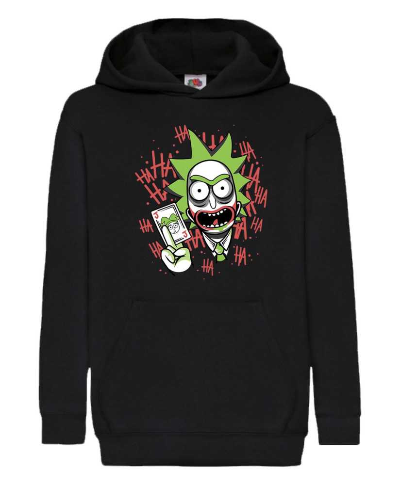 Детски Суитчър Rick And Morty Rick Joker Детски Суитчър Rick And Morty Rick Joker