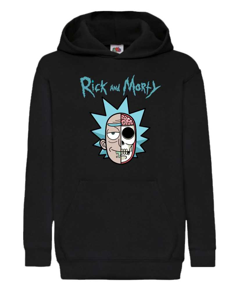 Детски Суитчър Rick And Morty Skull Детски Суитчър Rick And Morty Skull
