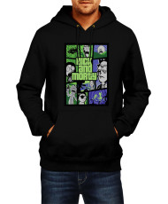 Мъжки Суитчър Rick And Morty Gta Poster