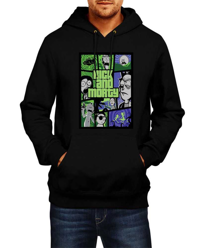 Мъжки Суитчър Rick And Morty Gta Poster