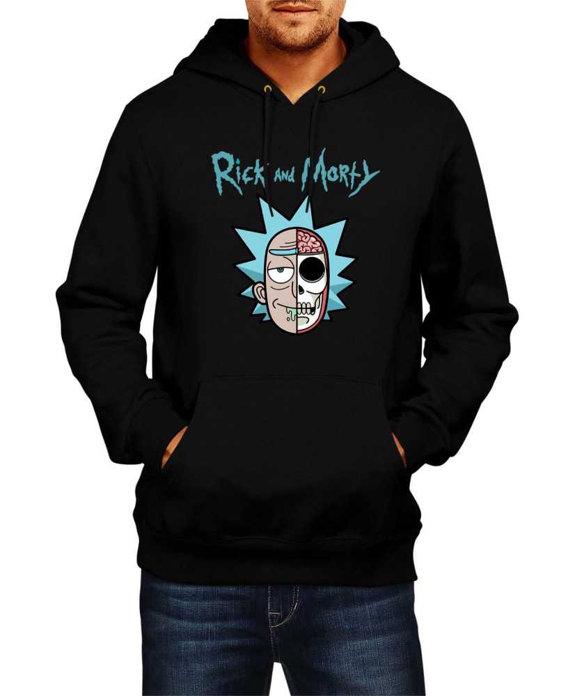 Мъжки Суитчър Rick And Morty Skull