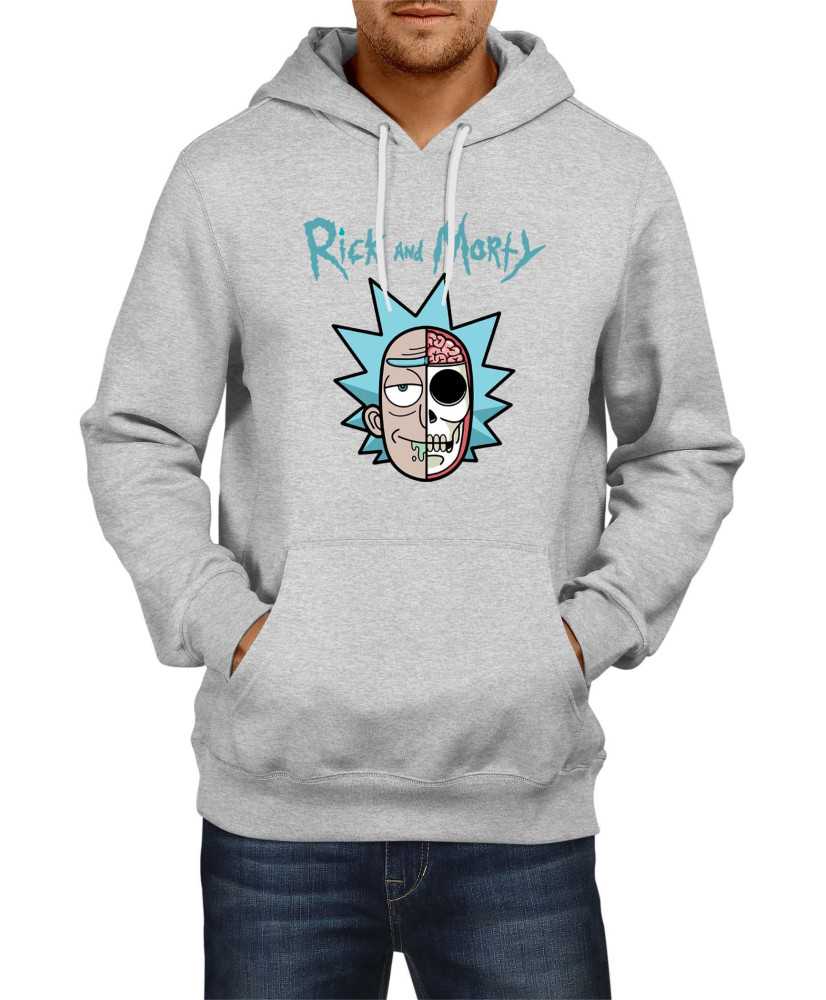 Мъжки Суитчър Rick And Morty Skull