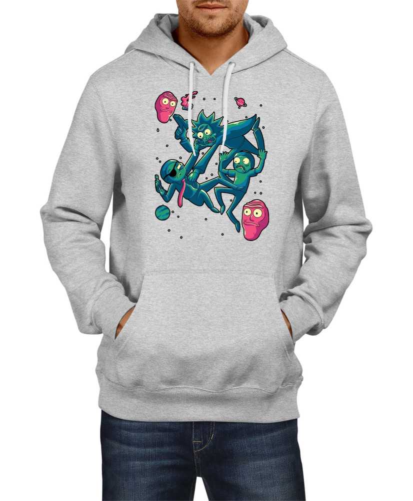 Мъжки Суитчър Rick And Morty Space