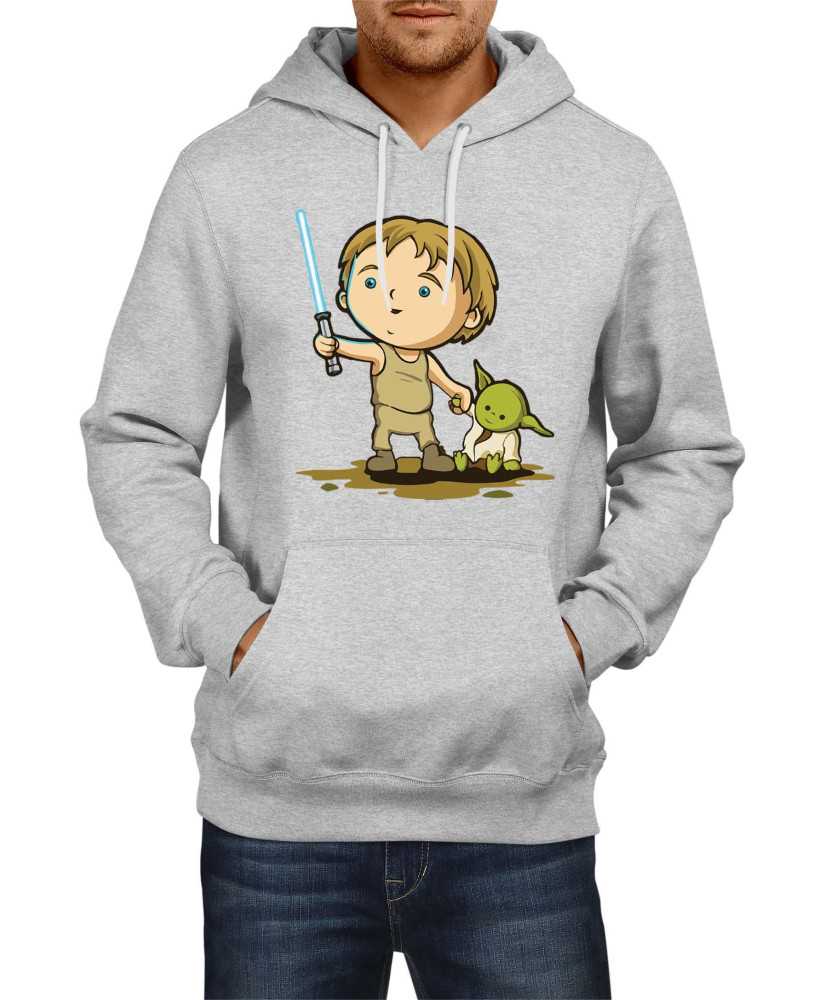 Мъжки Суитчър Star Wars Luke Yoda