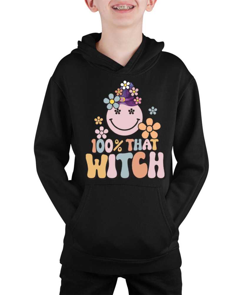 Детски Суитчър 100 Percent That Witch