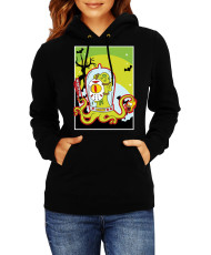 Дамски Суитчър Halloween The Simpsons Alien