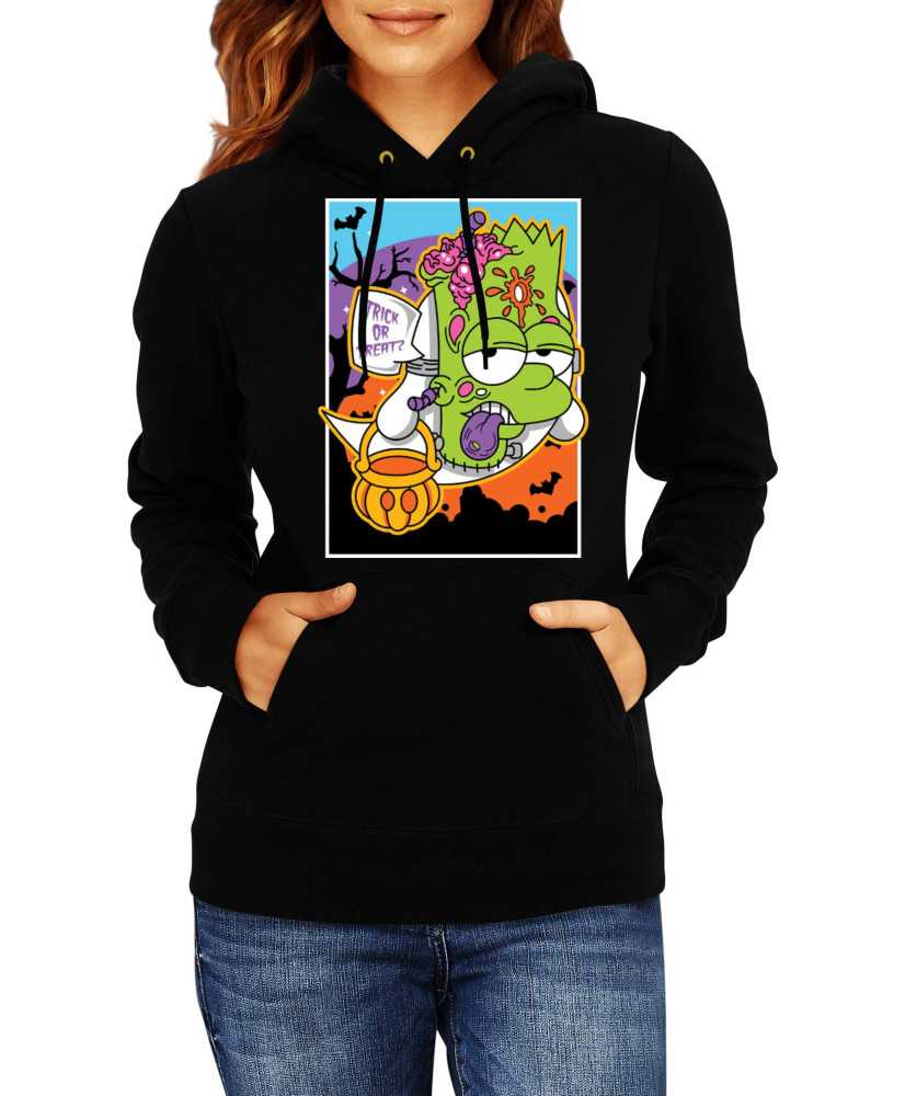 Дамски Суитчър Halloween The Simpsons Bart Simpson 02