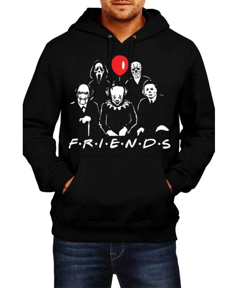 Мъжки Суитчър Halloween Friends Halloween For Black Мъжки Суитчър Halloween Friends Halloween For Black