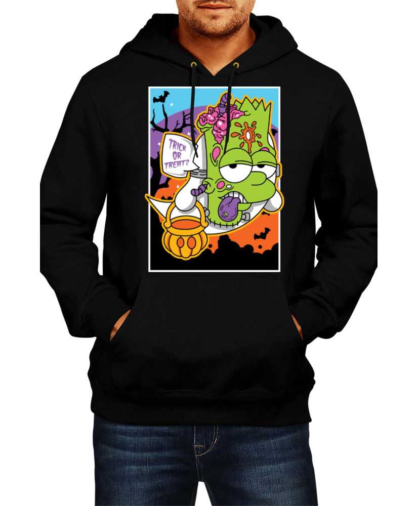Мъжки Суитчър Halloween The Simpsons Bart Simpson 02 Мъжки Суитчър Halloween The Simpsons Bart Simpson 02