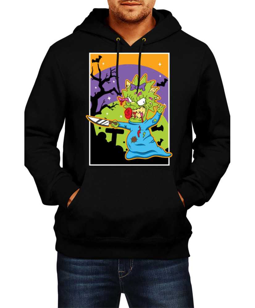 Мъжки Суитчър Halloween The Simpsons Maggie Simpson 01 Мъжки Суитчър Halloween The Simpsons Maggie Simpson 01