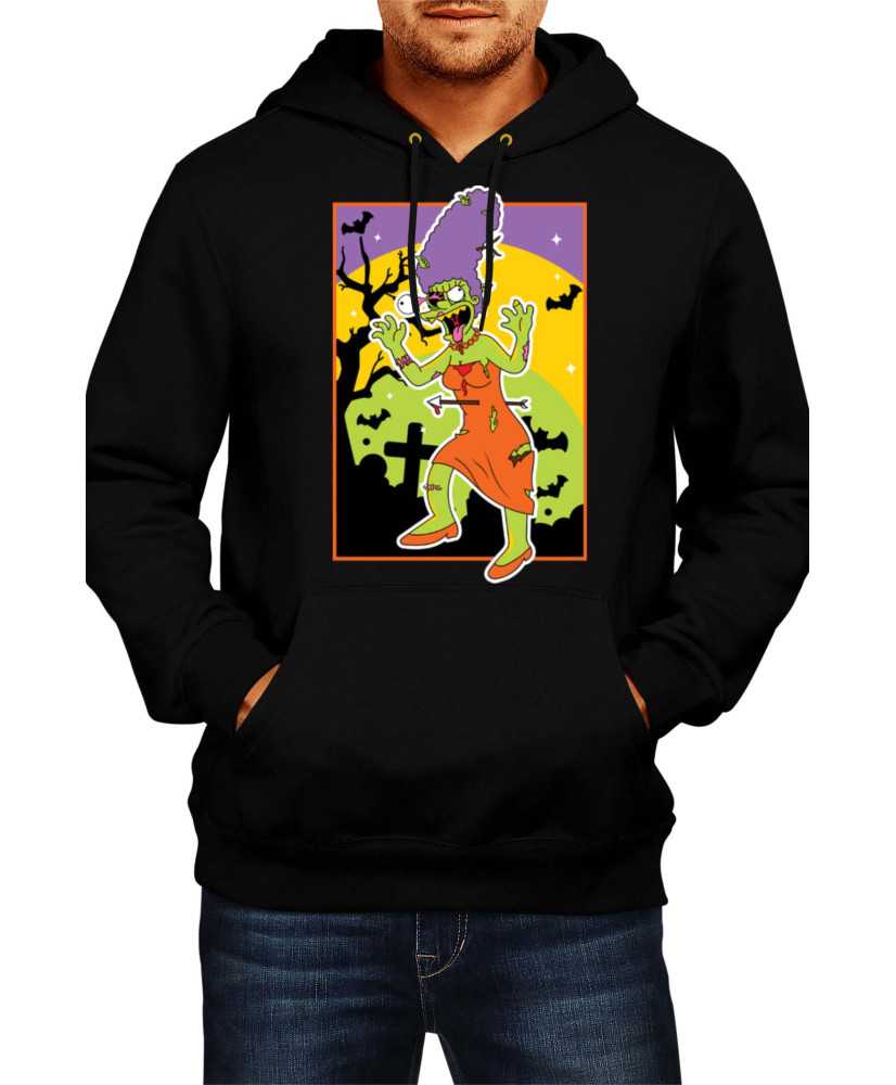 Мъжки Суитчър Halloween The Simpsons Marge Simpson 01 Мъжки Суитчър Halloween The Simpsons Marge Simpson 01