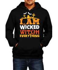 Мъжки Суитчър Halloween I Am The Wicked Witch Of Everything 1