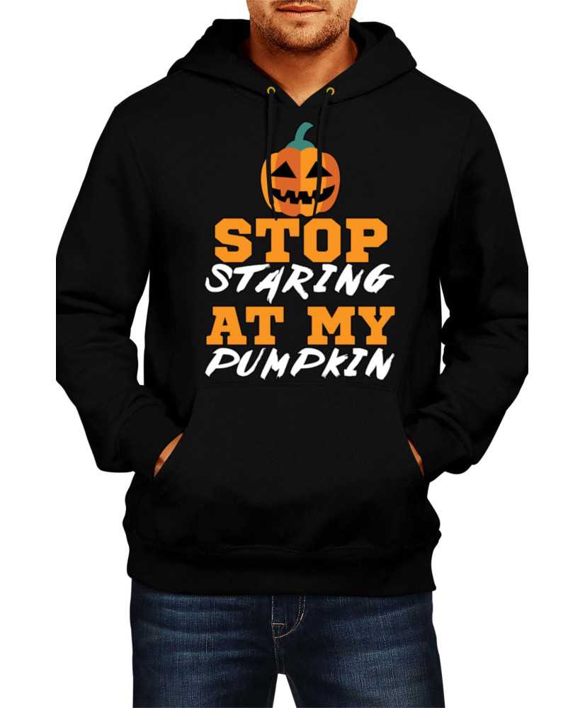 Мъжки Суитчър Halloween Stop Staring At My Pumpkin 1 Мъжки Суитчър Halloween Stop Staring At My Pumpkin 1