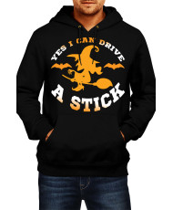 Мъжки Суитчър Halloween Yes I Can Drive A Stick
