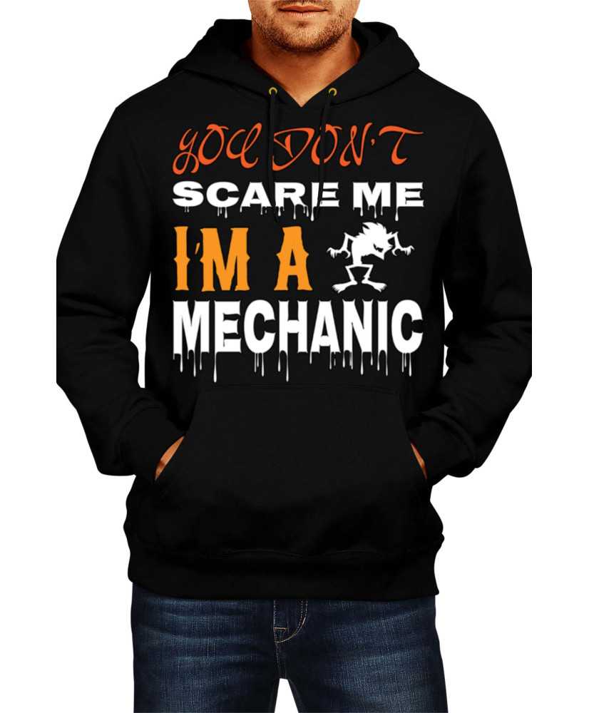 Мъжки Суитчър Halloween You Don'T Scare Me I'M A Mechanic 1 Мъжки Суитчър Halloween You Don'T Scare Me I'M A Mechanic 1