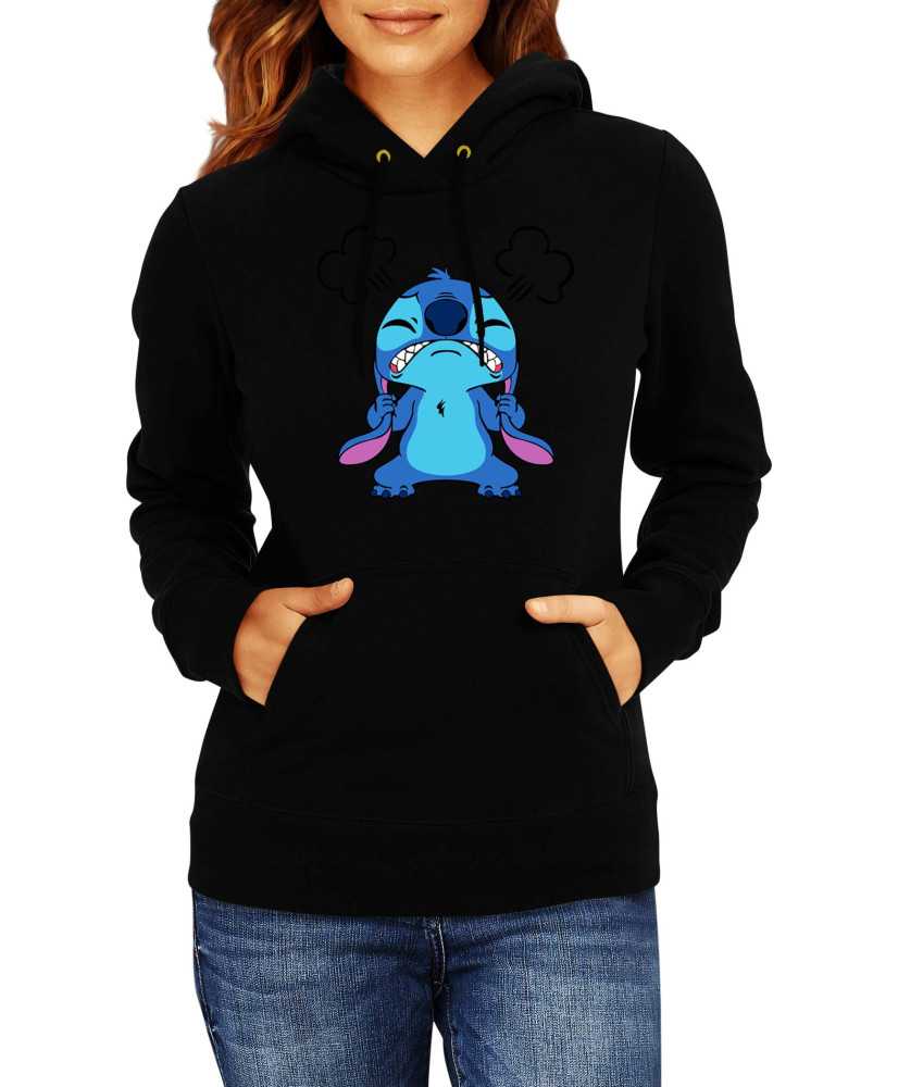 Дамски Сутичър Lilo And Stitch Disney Angry Stitch 01