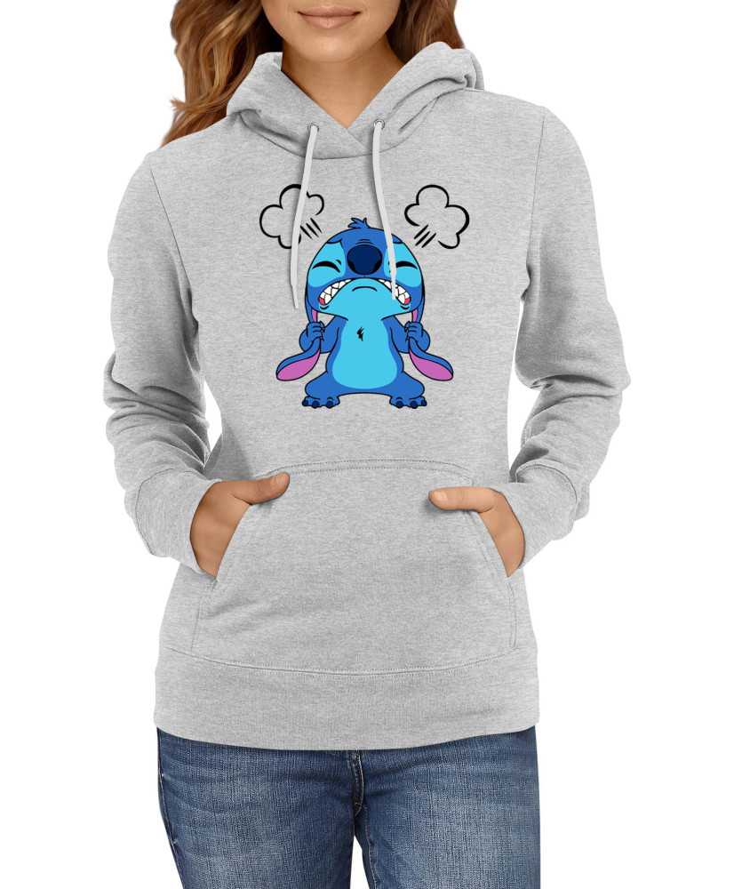 Дамски Сутичър Lilo And Stitch Disney Angry Stitch 01