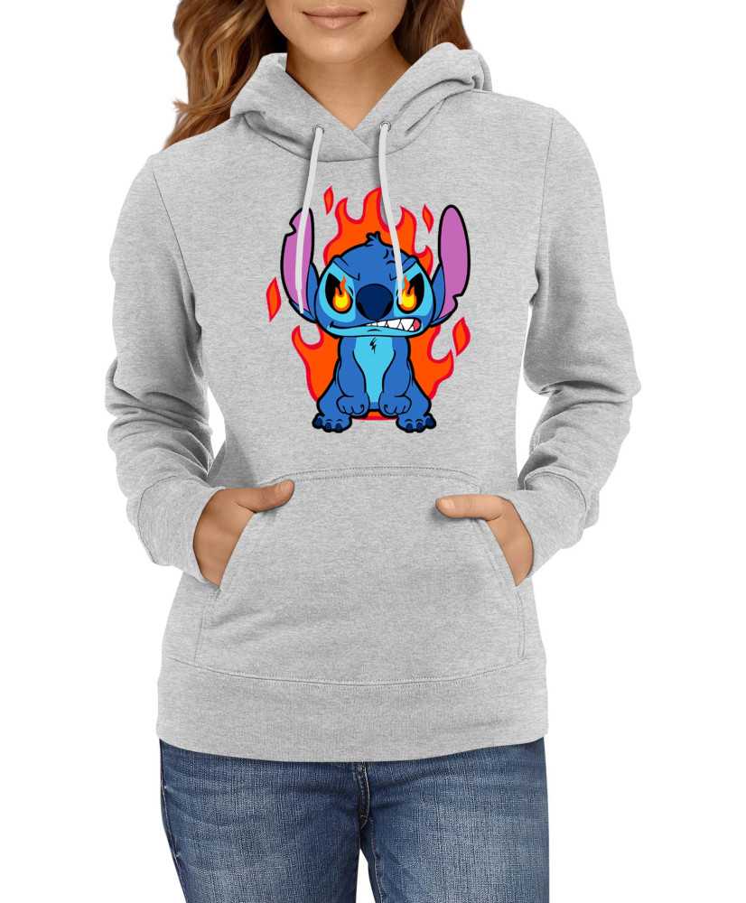 Дамски Сутичър Lilo And Stitch Disney Angry Stitch 02