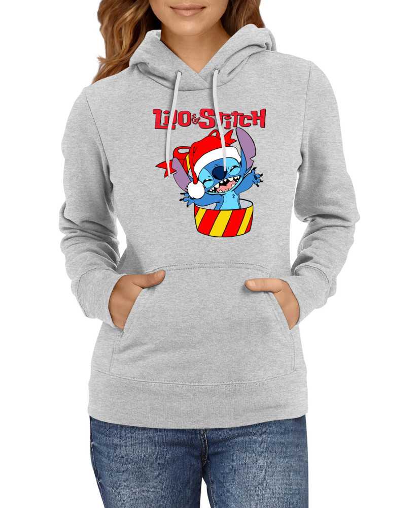 Дамски Сутичър Lilo And Stitch Disney Christmas Stitch 03