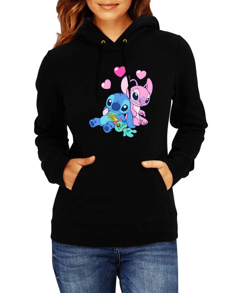 Дамски Сутичър Lilo And Stitch Disney Stitch And Angel 03