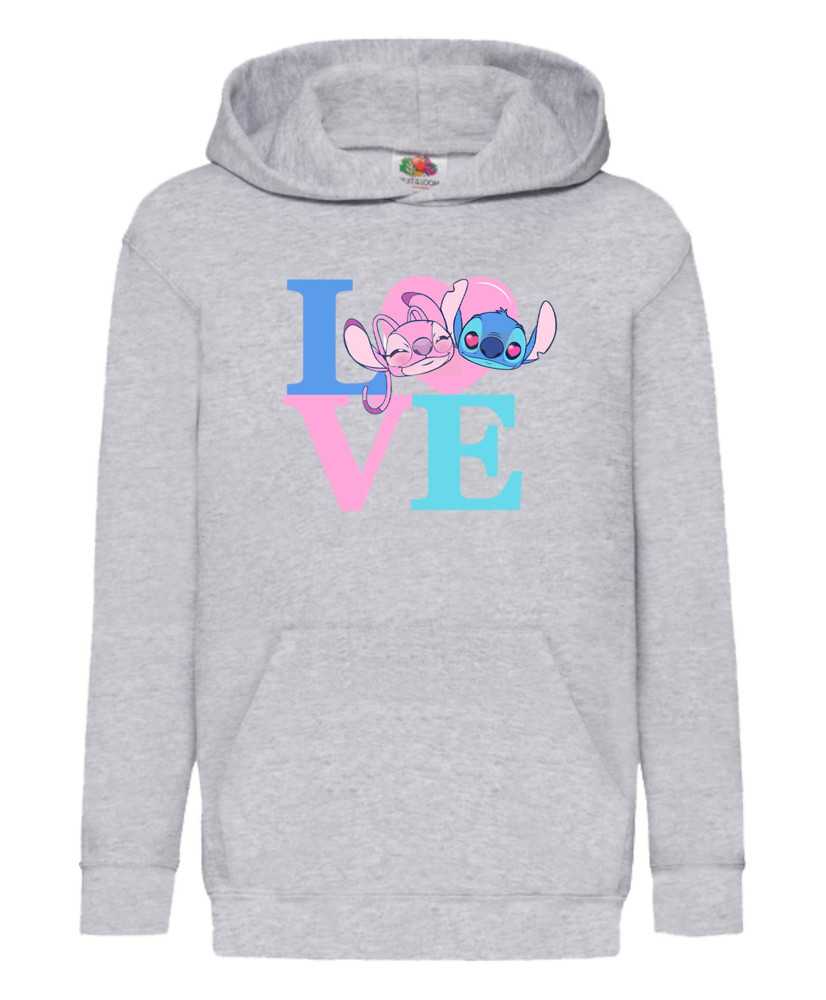 Детски Суитчър Lilo And Stitch Disney Angel Love Stitch Детски Суитчър Lilo And Stitch Disney Angel Love Stitch