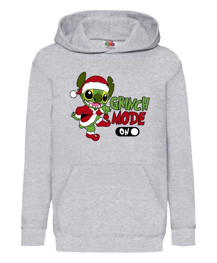 Детски Суитчър Lilo And Stitch Disney Christmas Grinch Mode On Детски Суитчър Lilo And Stitch Disney Christmas Grinch Mode On