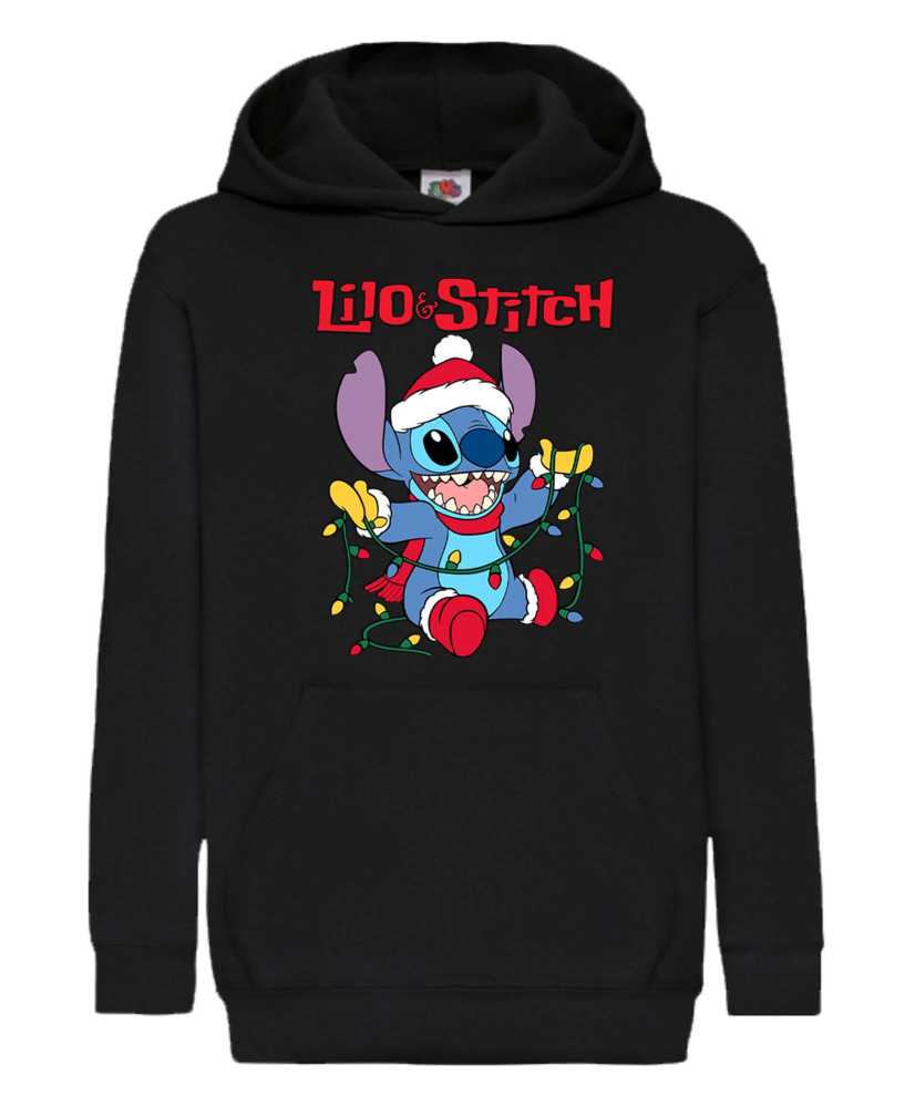 Детски Суитчър Lilo And Stitch Disney Christmas Stitch 04 Детски Суитчър Lilo And Stitch Disney Christmas Stitch 04