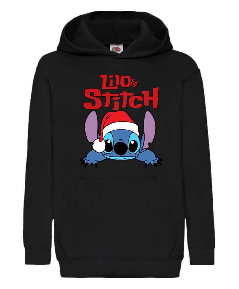Детски Суитчър Lilo And Stitch Disney Christmas Stitch 07 Детски Суитчър Lilo And Stitch Disney Christmas Stitch 07