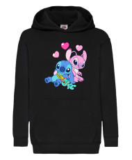 Детски Суитчър Lilo And Stitch Disney Stitch And Angel 03