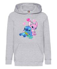 Детски Суитчър Lilo And Stitch Disney Stitch And Angel 03