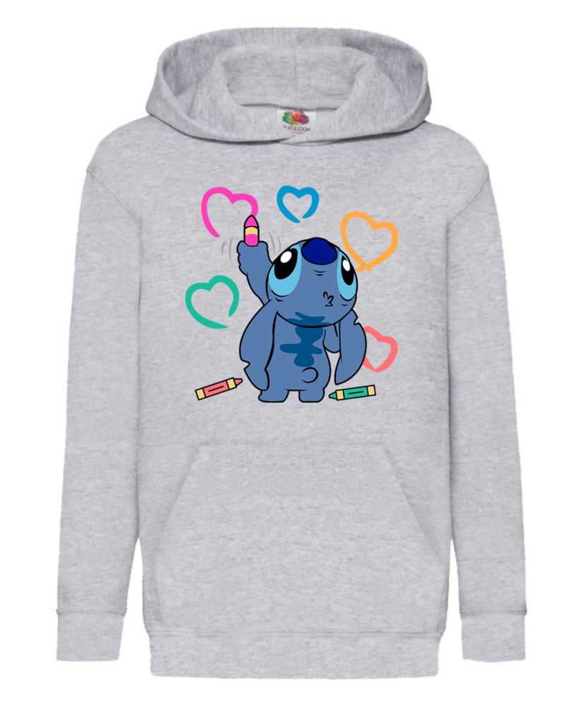 Детски Суитчър Lilo And Stitch Disney Stitch Drawing Hearts Детски Суитчър Lilo And Stitch Disney Stitch Drawing Hearts