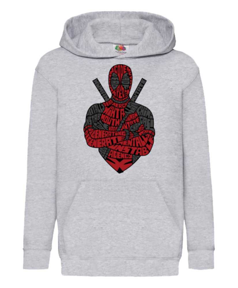 Детски Суитчър Marvel Comics Deadpool Dead Red Детски Суитчър Marvel Comics Deadpool Dead Red