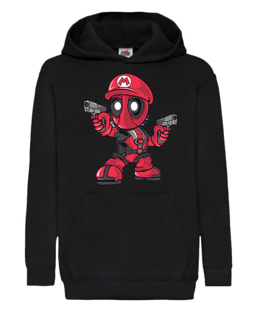 Детски Суитчър Marvel Comics Deadpool Super Mario Детски Суитчър Marvel Comics Deadpool Super Mario