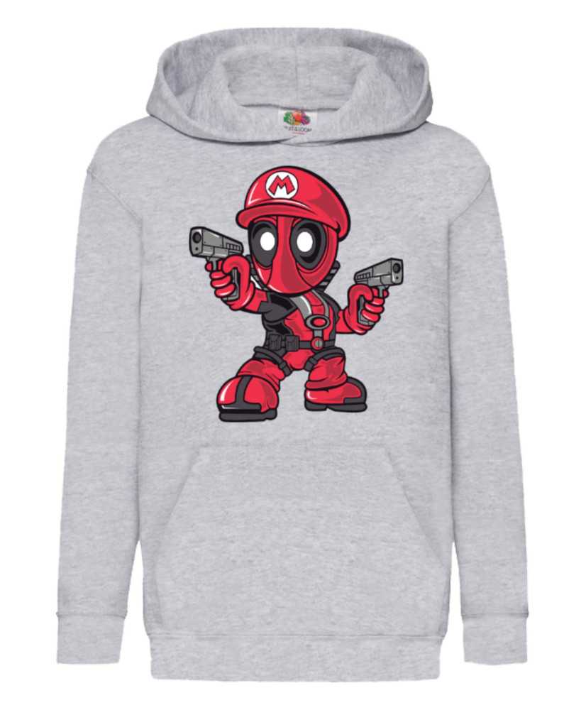 Детски Суитчър Marvel Comics Deadpool Super Mario Детски Суитчър Marvel Comics Deadpool Super Mario