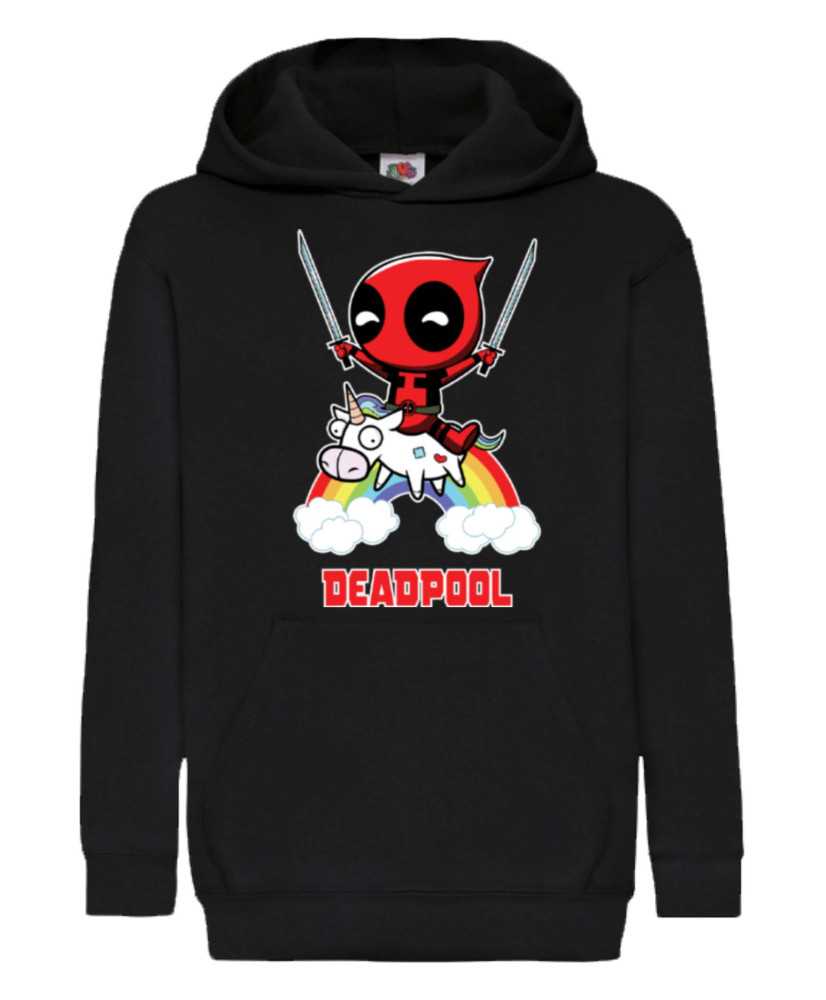 Детски Суитчър Marvel Comics Deadpool Unicorn Детски Суитчър Marvel Comics Deadpool Unicorn