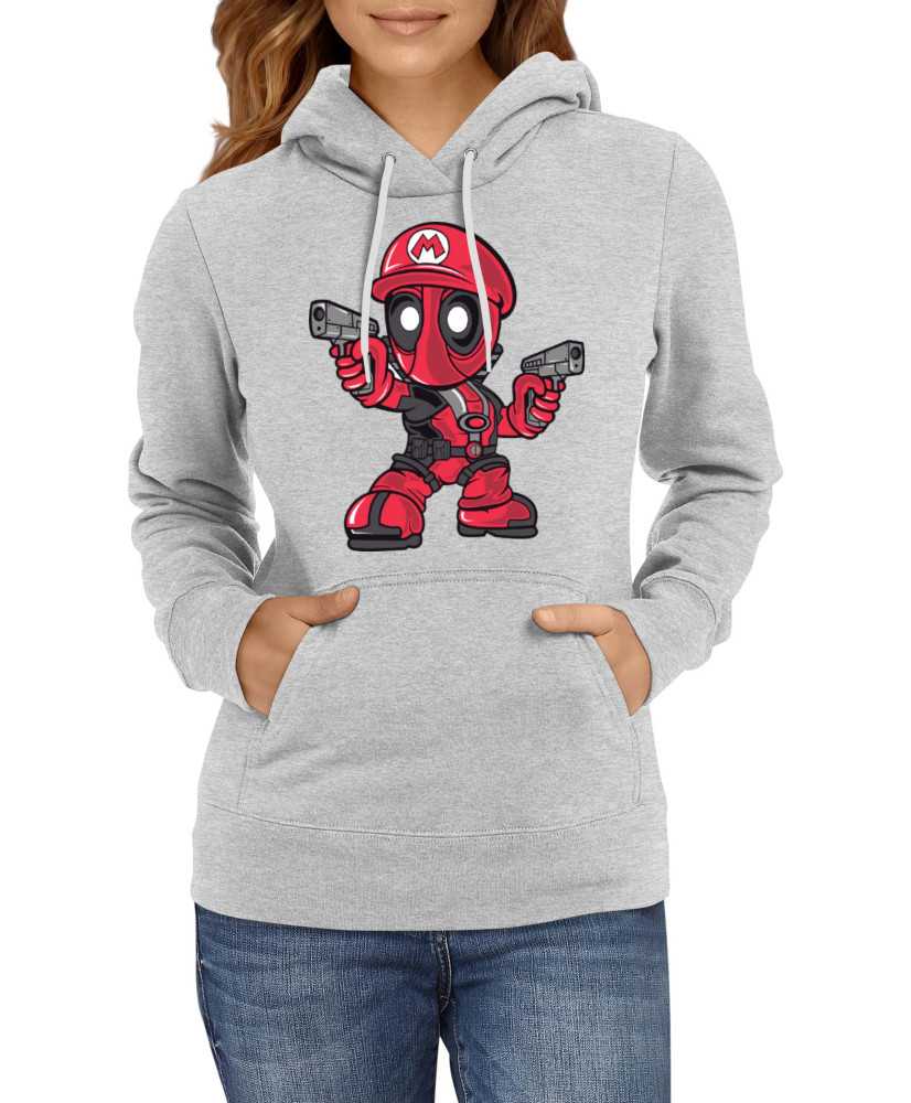 Дамски Сутичър Deadpool Super Mario Дамски Сутичър Deadpool Super Mario