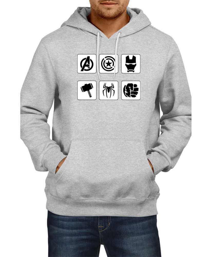 Мъжки Суитчър Avengers Logos