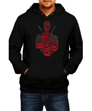 Мъжки Суитчър Deadpool Dead Red